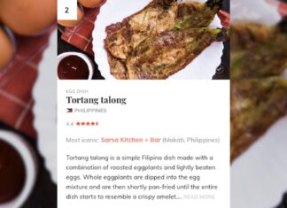 Philippine Cuisine Shines As Tortang Talong Ranks Second Best Egg Dish – TasteAtlas
