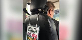How A Driver’s Simple Sign Turned A Routine Ride Into An Act Of Kindness